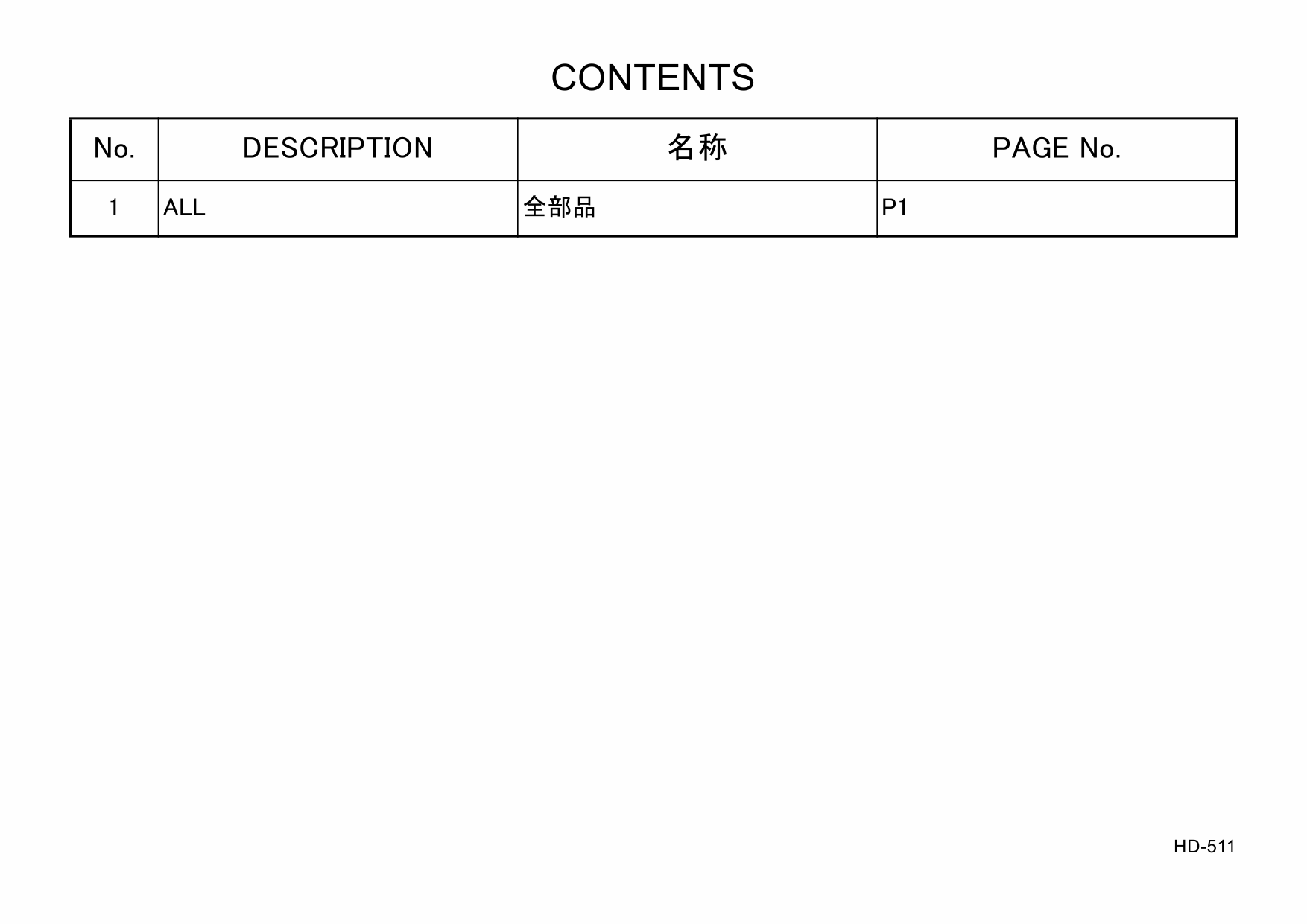 Konica-Minolta Options HD-511 A0W5 Parts Manual-3